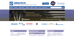 Desktop Screenshot of oraltech.com.br